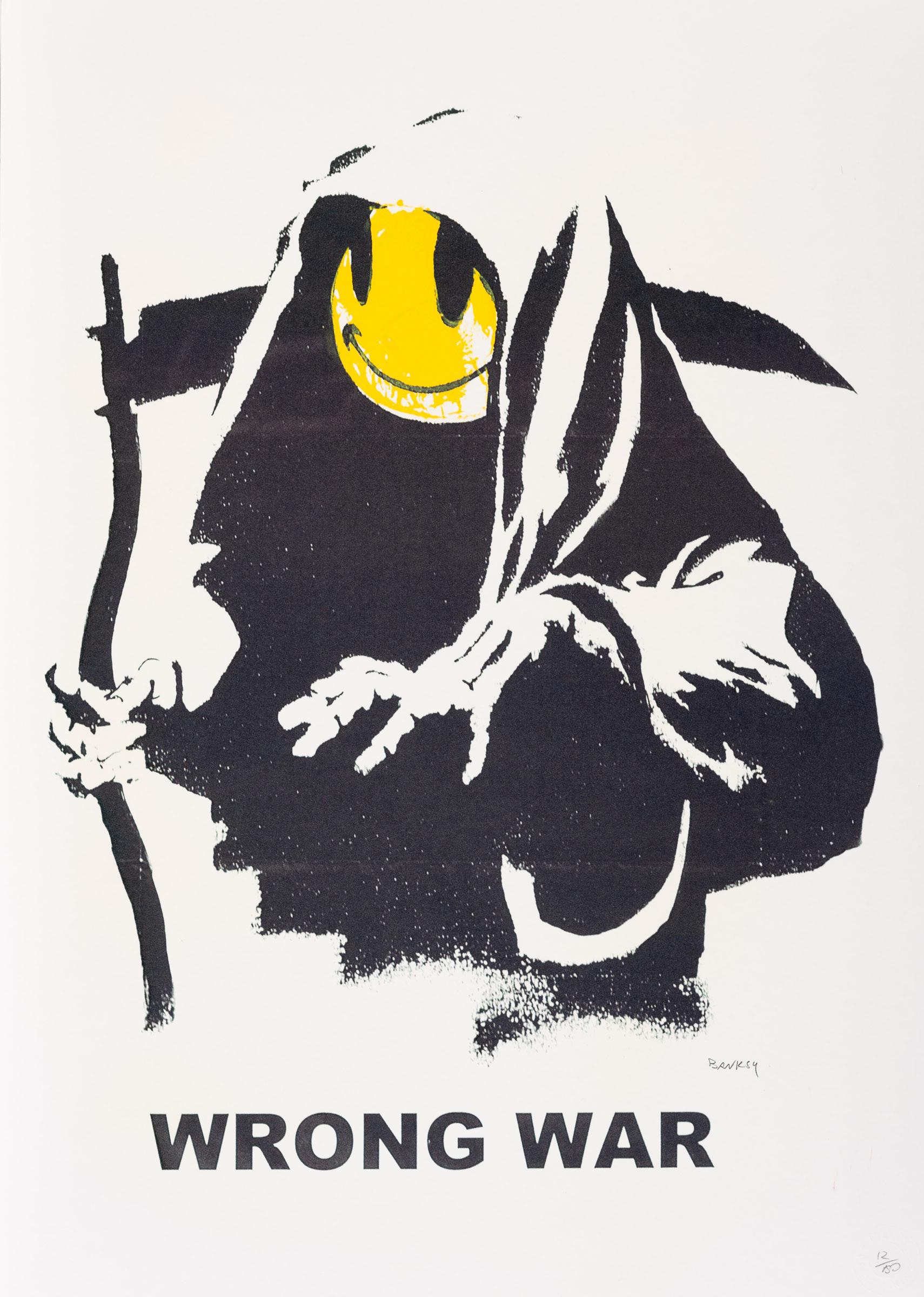 Lot 128, Banksy - Wrong War - Match Made in Style - Art & Design - Auctions