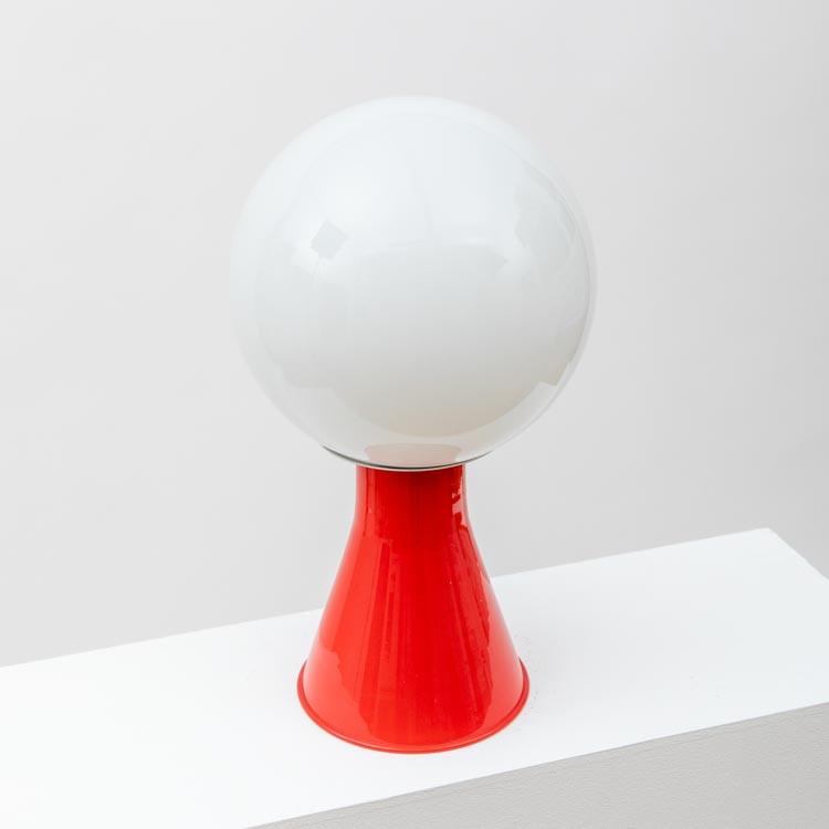 Table lamp in the style of Gio Ponti's "Bilia" table lamp