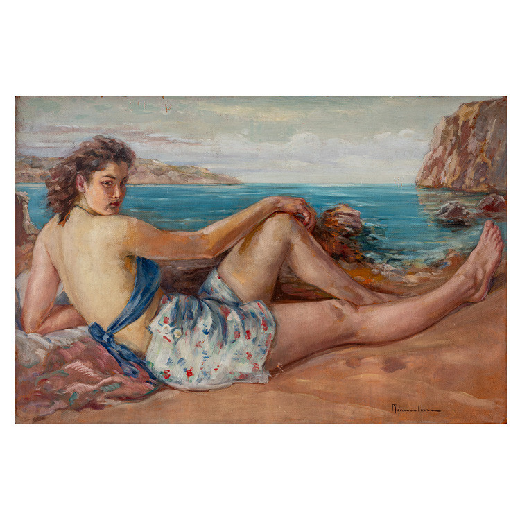 Young Woman at the Seaside (Tânără la malul mării)*
