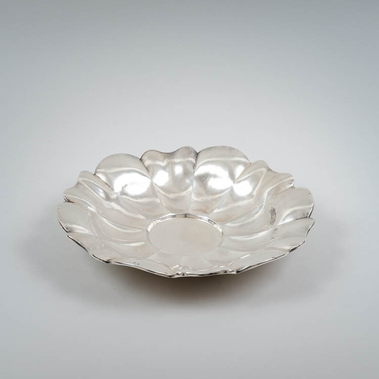 Silver fruit bowl, probably Vienna, early 20th century