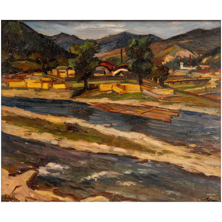 Village of the Bank of the Siret (Sat pe malul Siretului)*