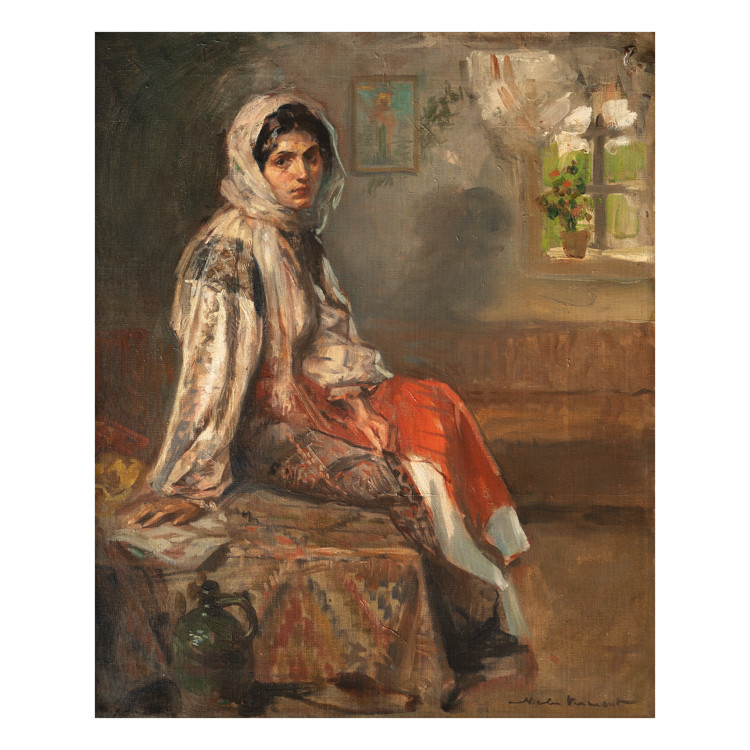 Young Woman from Romanați, Oltenia (Tânără din Romanați, Oltenia)